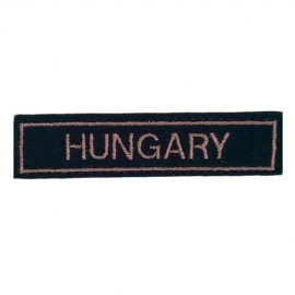 Hungary felvarró, zöld
