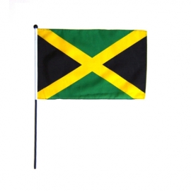 Pálcás jamaikai zászló
